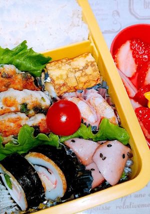 女子高生のお弁当　181-レシピのメイン写真