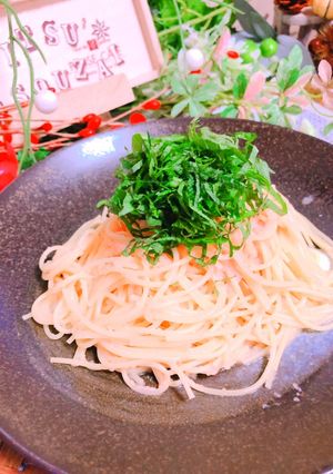 白だしde簡単おいしい明太子スパゲティ♬-レシピのメイン写真