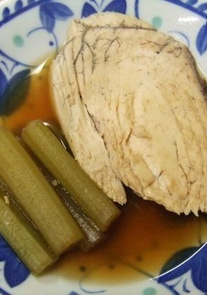 トンボ生利節とフキの炊き合わせ-レシピのメイン写真