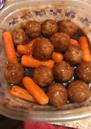 ポットラックに！ＢＢＱミートボール少量版-レシピのメイン写真