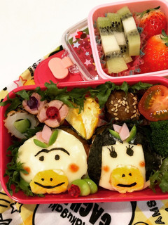 はなかっぱ ももかっぱちゃん キャラ弁-レシピのメイン写真