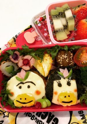 はなかっぱ ももかっぱちゃん キャラ弁-レシピのメイン写真