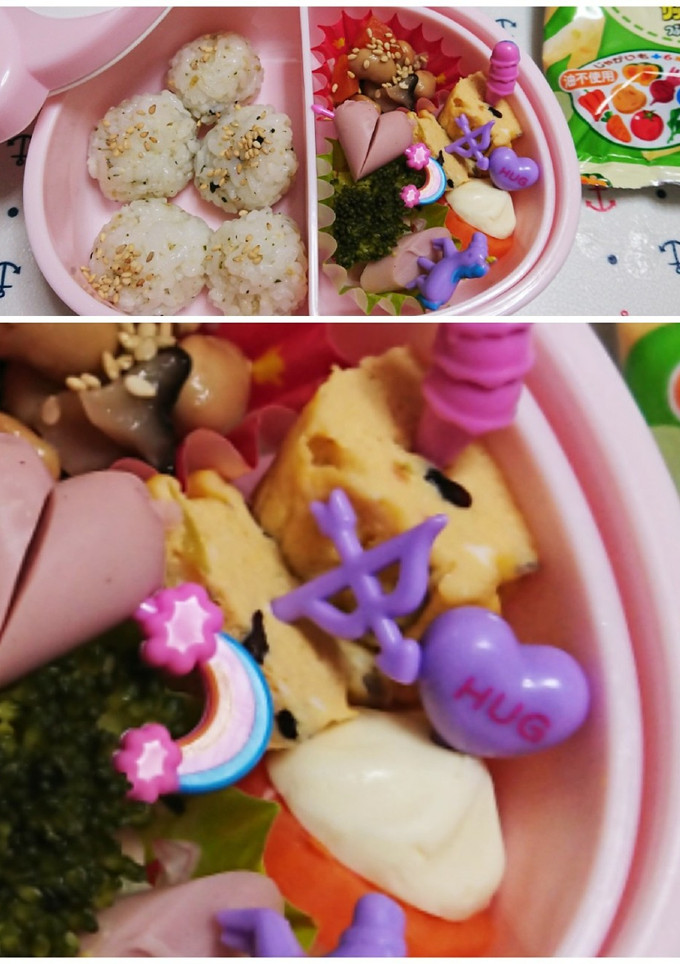 余った白和えでだし巻き玉子♡1歳お弁当♡-レシピのメイン写真