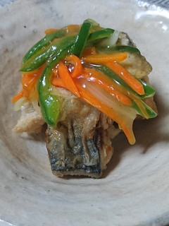 サバの竜田揚げ♪野菜あんかけ-レシピのメイン写真