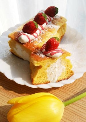 ほわほわ♡幸せ　＊生パウンドケーキ＊-レシピのメイン写真