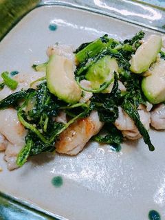 生だしでアボカドと若鶏の甘酢炒め-レシピのメイン写真