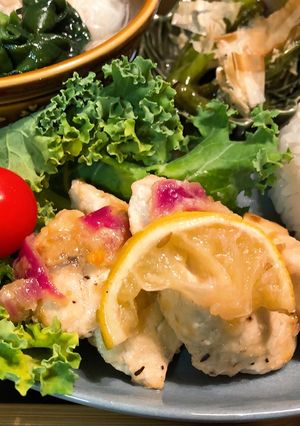 サッパリ！鶏肉の味噌レモン漬け-レシピのメイン写真