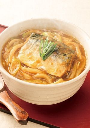 サバのカレーうどん-レシピのメイン写真