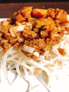 肉味噌風■ヘルシーそばの実味噌-レシピのメイン写真