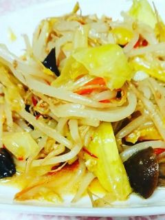 野菜炒めアヒージョ-レシピのメイン写真