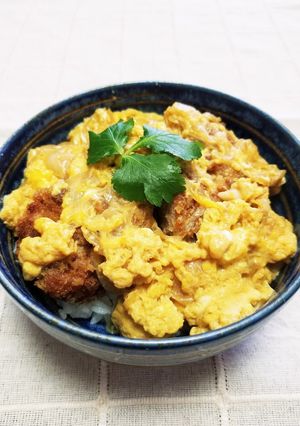 ☆残ったチキンカツで♪カツ丼☆-レシピのメイン写真