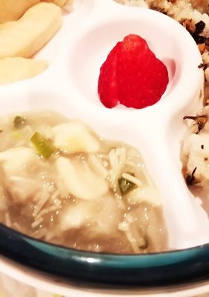 ⚫離乳食後期⚫レンコンとお麩-レシピのメイン写真