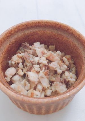 【離乳食 後期】アジそぼろ-レシピのメイン写真