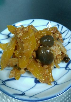とりミンチと野菜のチリソース炒め-レシピのメイン写真