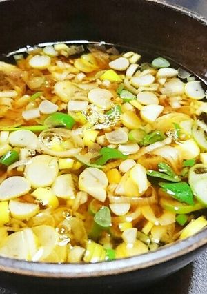 花粉症、初期の風邪対策の簡単お味噌汁-レシピのメイン写真