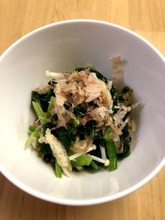 ほうれん草のお浸し。-レシピのメイン写真