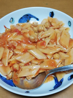 時短でパスタ-レシピのメイン写真