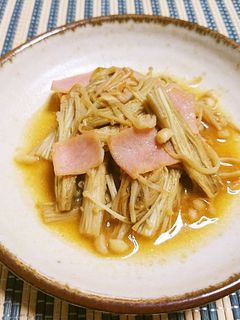 作り置き☆えのきのガーリックバター炒め-レシピのメイン写真