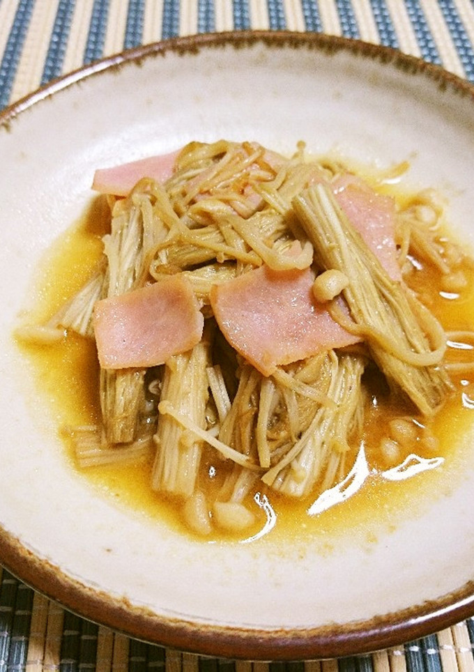 作り置き☆えのきのガーリックバター炒め-レシピのメイン写真