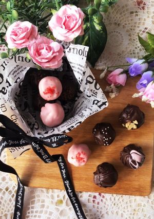 ホワイトデーに♡マシュマロチョコレート-レシピのメイン写真