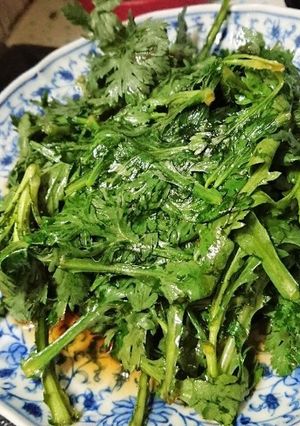 春菊、パリパリサラダ-レシピのメイン写真