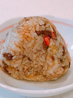 レンジで簡単!焼きそば味のおにぎり-レシピのメイン写真