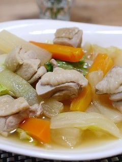 鶏肉と白菜と大根煮-レシピのメイン写真