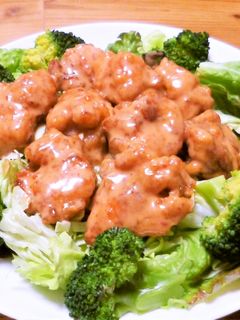 簡単!鶏むね肉で鶏マヨ-レシピのメイン写真