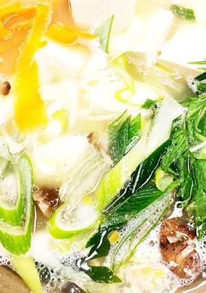 豆乳鶏鍋-レシピのメイン写真