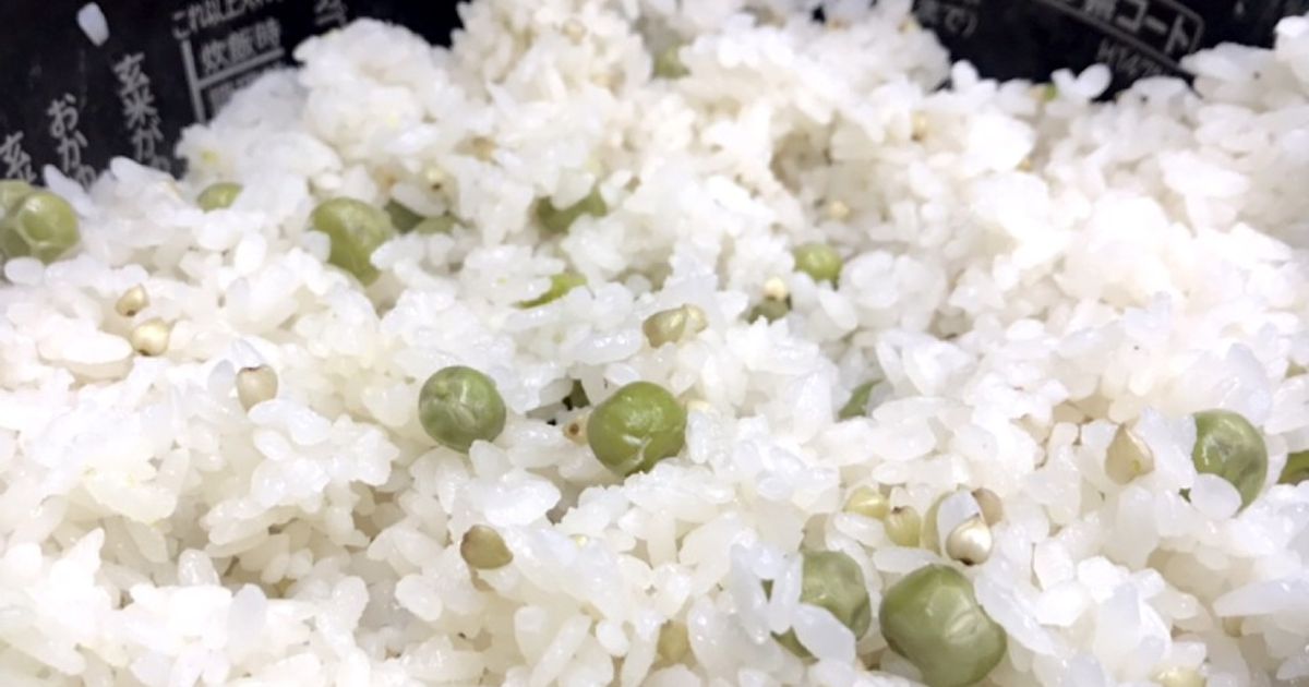 豆ごはん 5合 by 湯気P 【クックパッド】 簡単おいしいみんなのレシピ