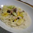 フォークで食べる☆クリームうどん