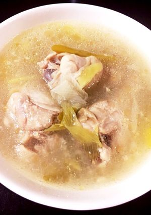 炊飯器で簡単♫参鶏湯風スープ-レシピのメイン写真