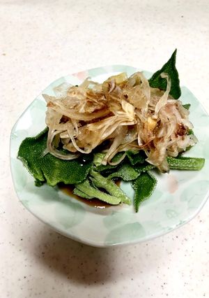 アイスプラントと新玉ねぎの箸休め-レシピのメイン写真