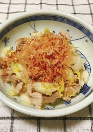 時短料理☆ご飯かすすむ豚肉と白菜の炒め物-レシピのメイン写真