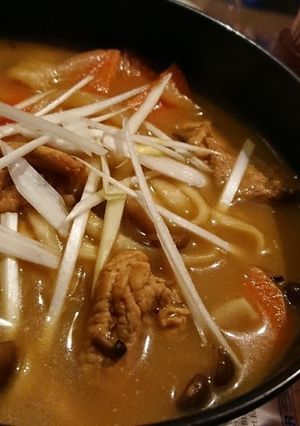 肉じゃがから～のリメイクカレーうどん-レシピのメイン写真