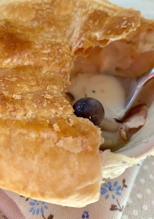 パイ包みきのこのスープ【柏市学校給食】-レシピのメイン写真