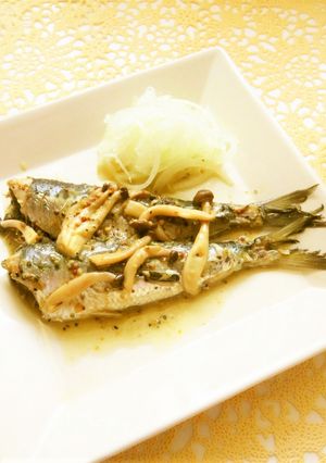☺️簡単魚料理♪鰯の粒マスタード煮☺️-レシピのメイン写真