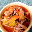 とりもも肉とたっぷり野菜のトマト煮