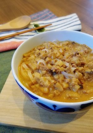 レトルトパックで超時短しらたき担々麺-レシピのメイン写真