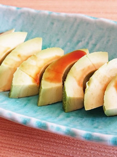 簡単&美味!アボカドの刺身☆ワサビ醤油-レシピのメイン写真