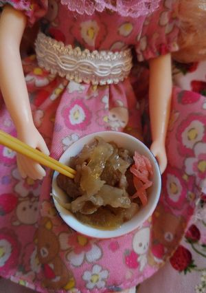 リカちゃん牛丼‧˚₊*̥⭐-レシピのメイン写真