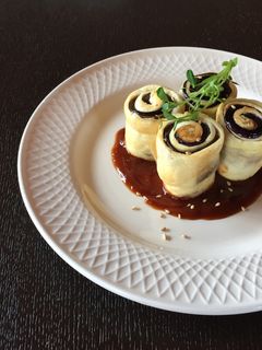 豚ひき肉とナスの油揚げ巻き-レシピのメイン写真