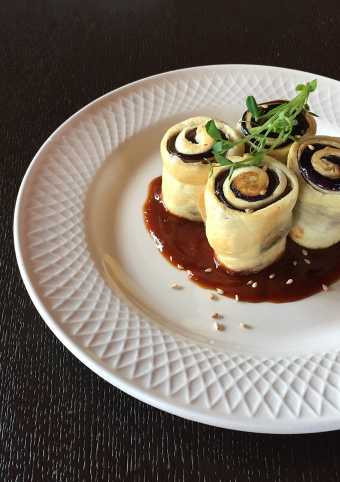豚ひき肉とナスの油揚げ巻き-レシピのメイン写真