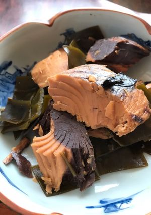 鰹なまりと昆布の煮物-レシピのメイン写真