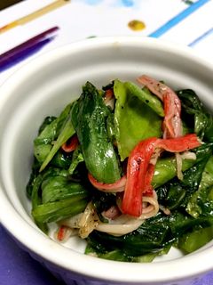 レタスとカニカマの中華風炒め-レシピのメイン写真