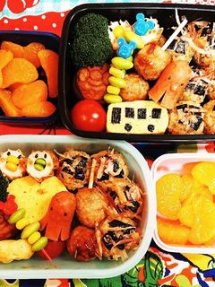 幼稚園(年中)双子のお弁当35-レシピのメイン写真