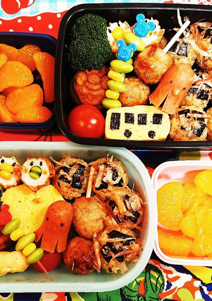 幼稚園(年中)双子のお弁当35-レシピのメイン写真