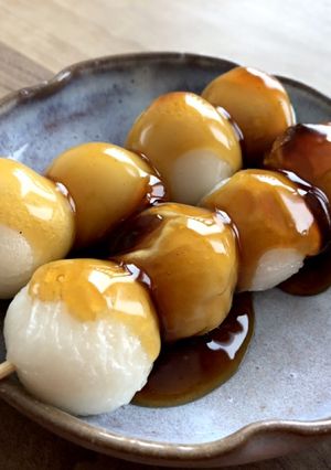簡単！出来立てもっちり！幸せみたらし団子-レシピのメイン写真