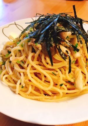 美味しいカツオフレークの簡単和風パスタ-レシピのメイン写真