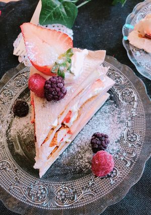 小麦ファ0k生地でケーキアレンジ-レシピのメイン写真